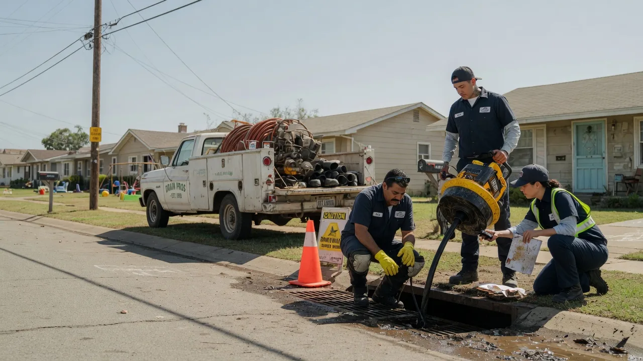 Drain Cleaning in Weinert, TX near me